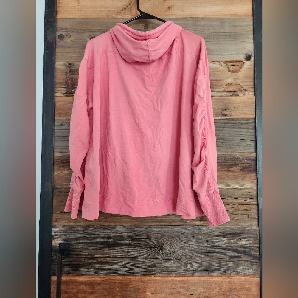 EUC Free People Movement Hot Shot Layered Hoodie Size Small Flaw See Below - Picture 5 of 5
